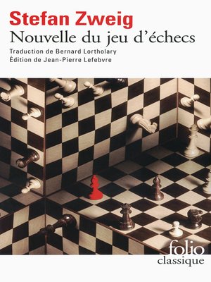 cover image of Nouvelle du jeu d'échecs (édition enrichie)